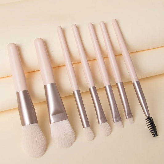 8 Pieces Makeup & Foundation Brushes